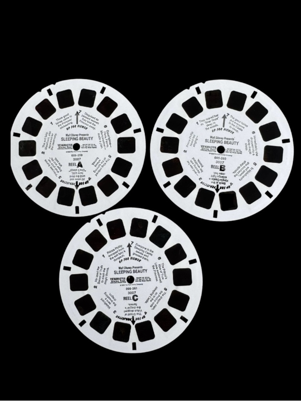 View Master Disney’s Peter Pan 3072 3D Reels